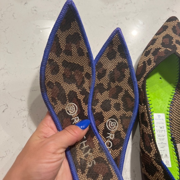 Rothy’s The Point in leopard print - Picture 5 of 5